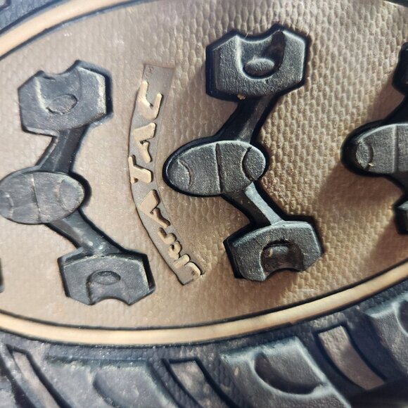 The North Face Hikers Mens 10.5 Waterproof Dark Brown Leather Mid Hiking Boots - Picture 10 of 14